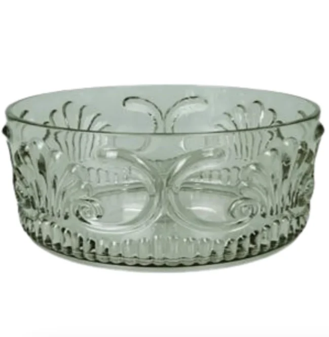 Green Acrylic Salad Bowl