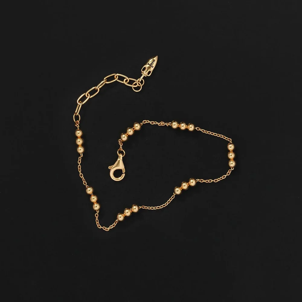 Alba Station Bracelet Gold - Image 2