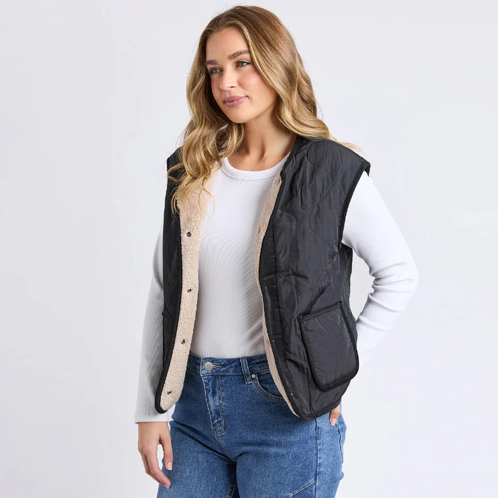 Alberta Vest - Black