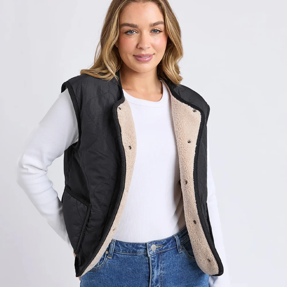Alberta Vest - Black - Image 7