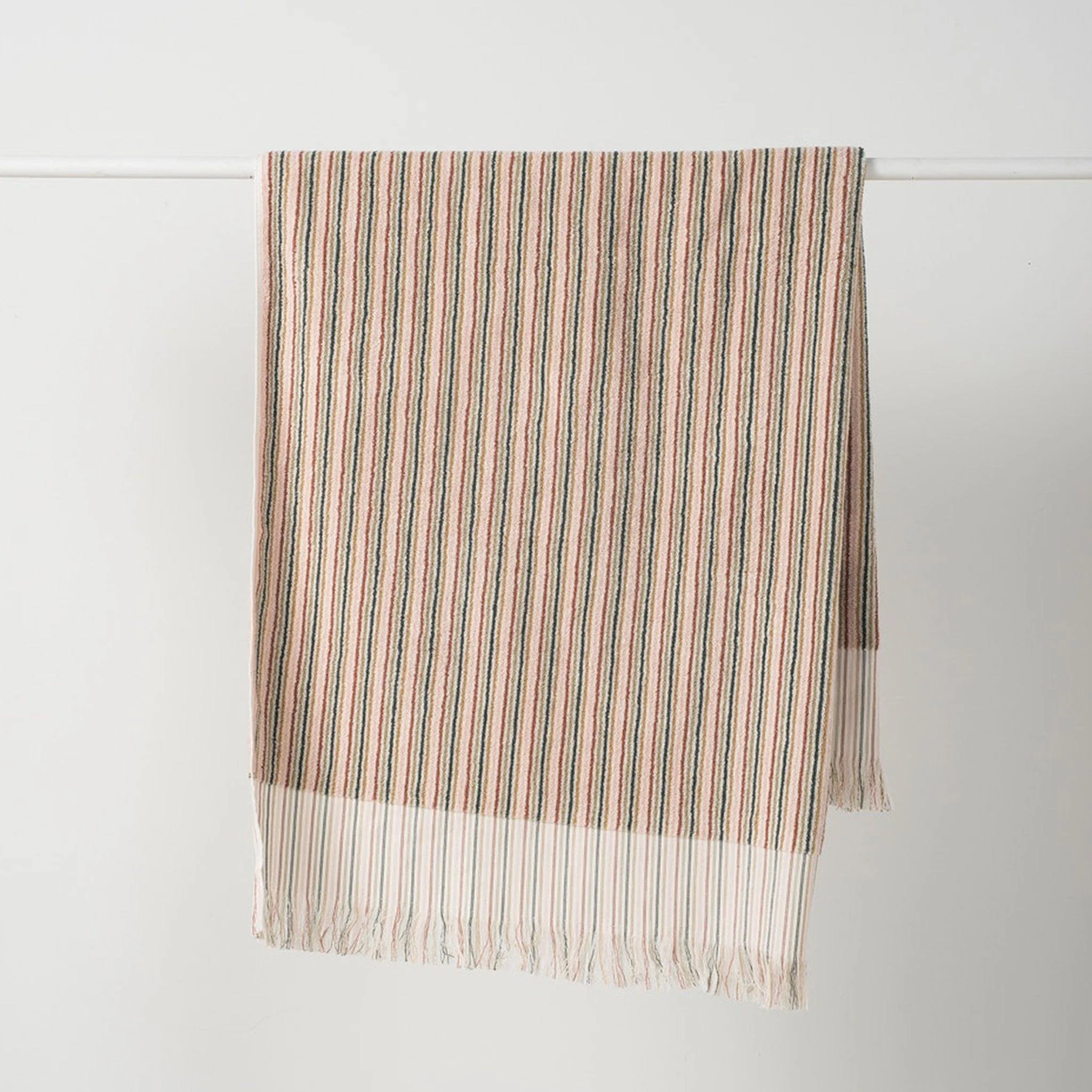 Alice Stripe Terry Hand Towel - Image 3