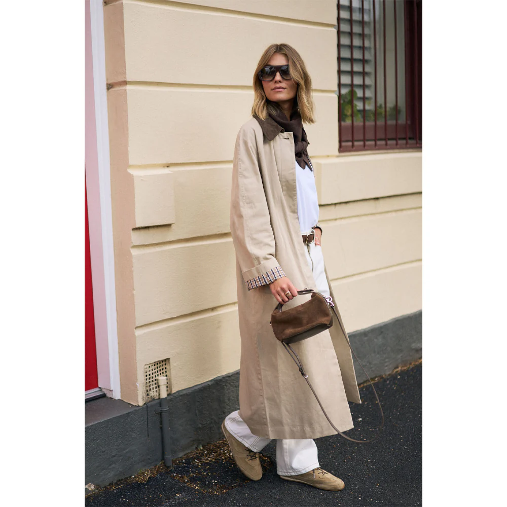 Ash Coat - Sand Choc Collar - Image 2