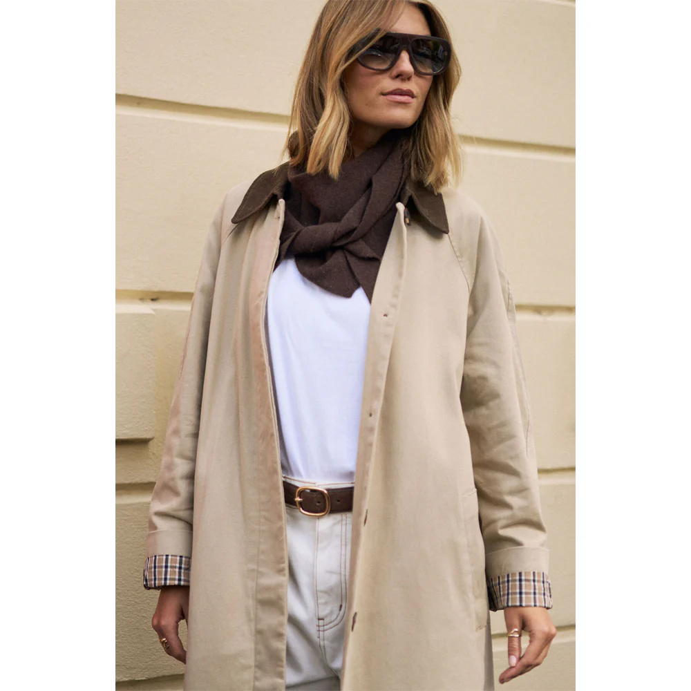 Ash Coat - Sand Choc Collar - Image 3