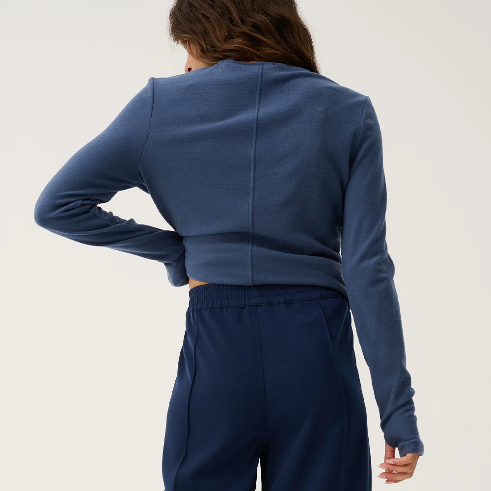 Aspyn Long Sleeve Top - Slate - Image 4