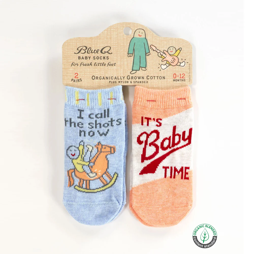 I Call Shots/Baby Time - Baby Socks