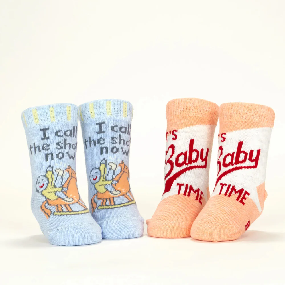 I Call Shots/Baby Time - Baby Socks - Image 2