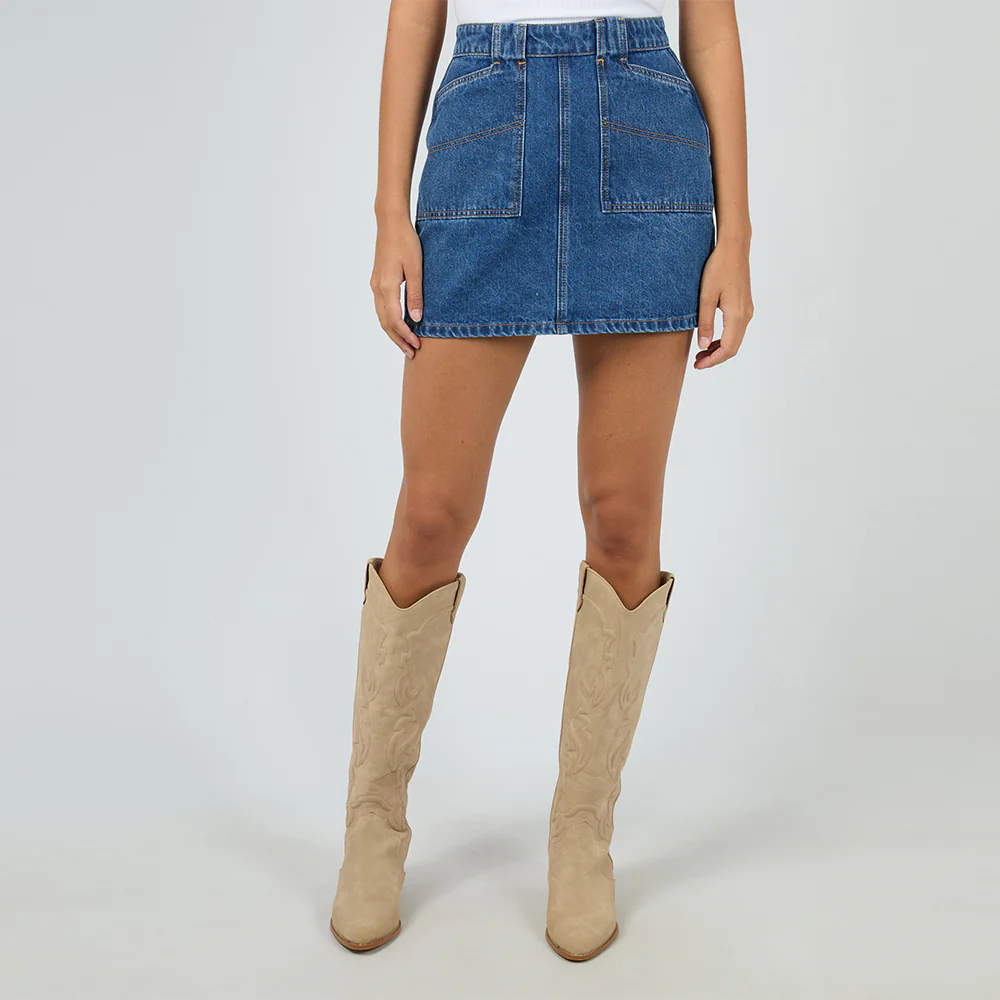 Becca Skirt - Heritage Blue - Image 6