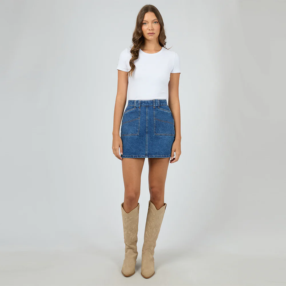 Becca Skirt - Heritage Blue - Image 9
