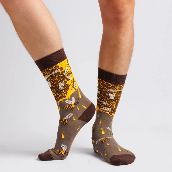 Beehive Yourself - Men's Socks - Image 2