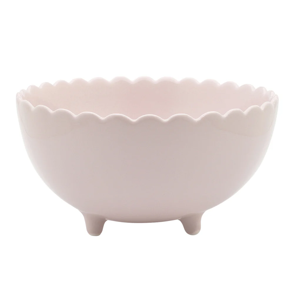Belle Footed Serving Bowl - Lilac