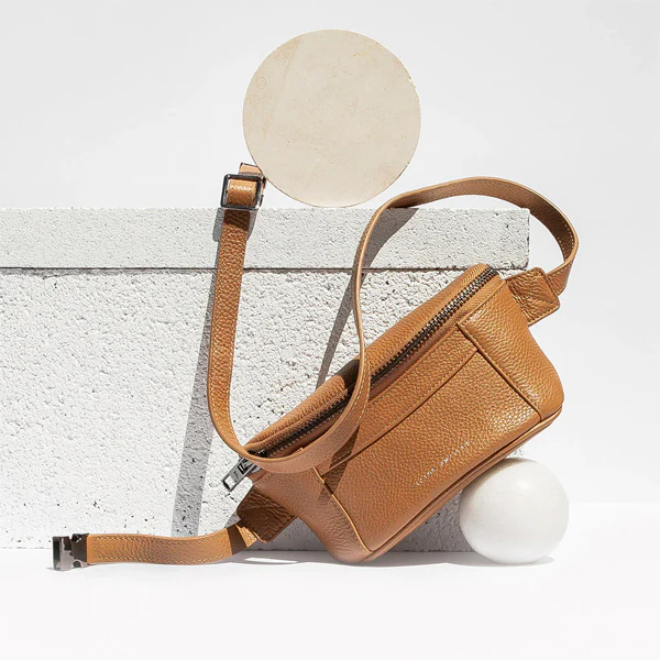 Best Lies Bum Bag - Camel - Image 6
