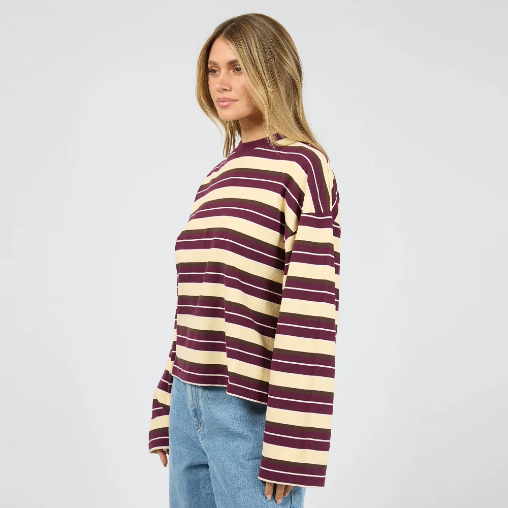 Bettina Top - Yellow Stripe - Image 4