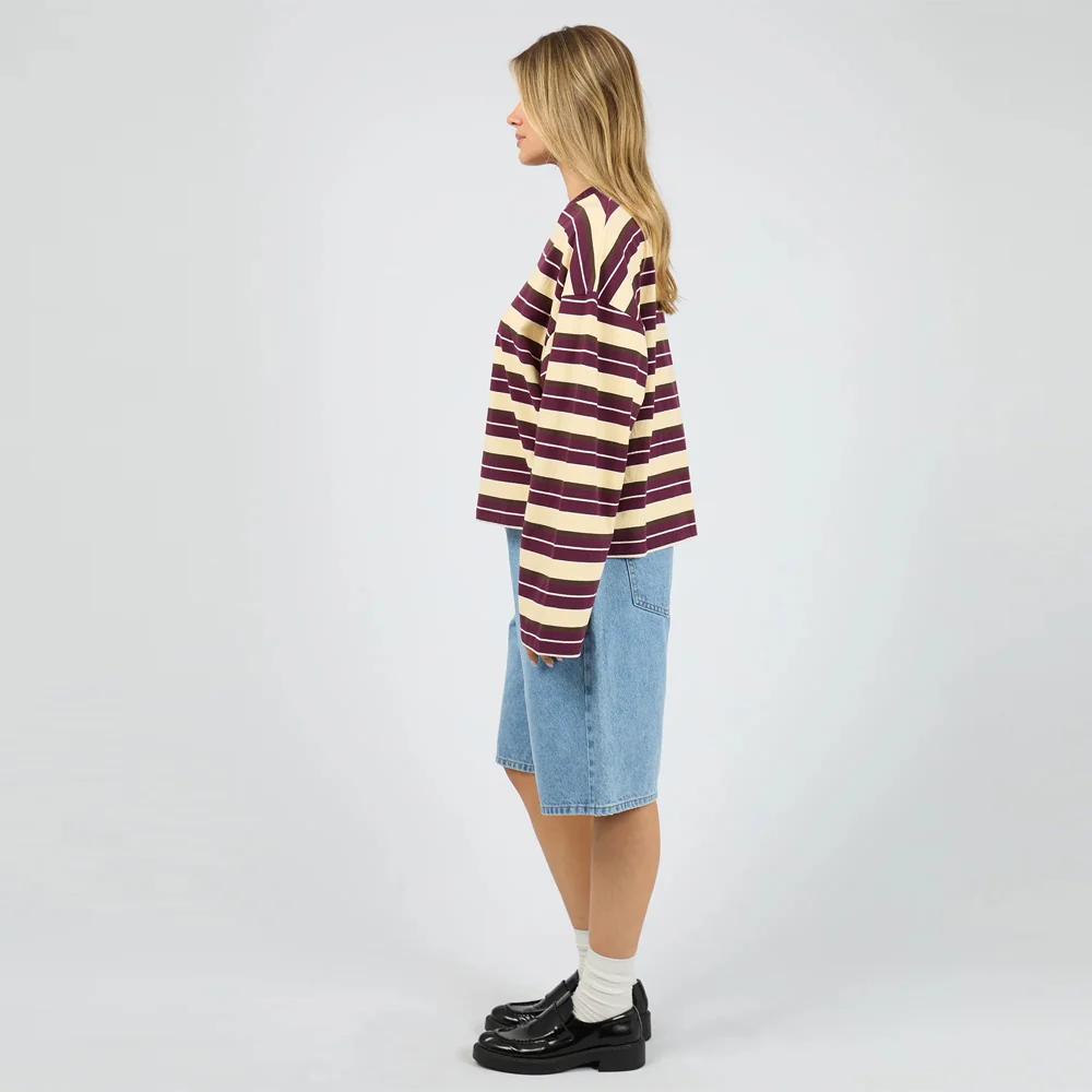 Bettina Top - Yellow Stripe - Image 5