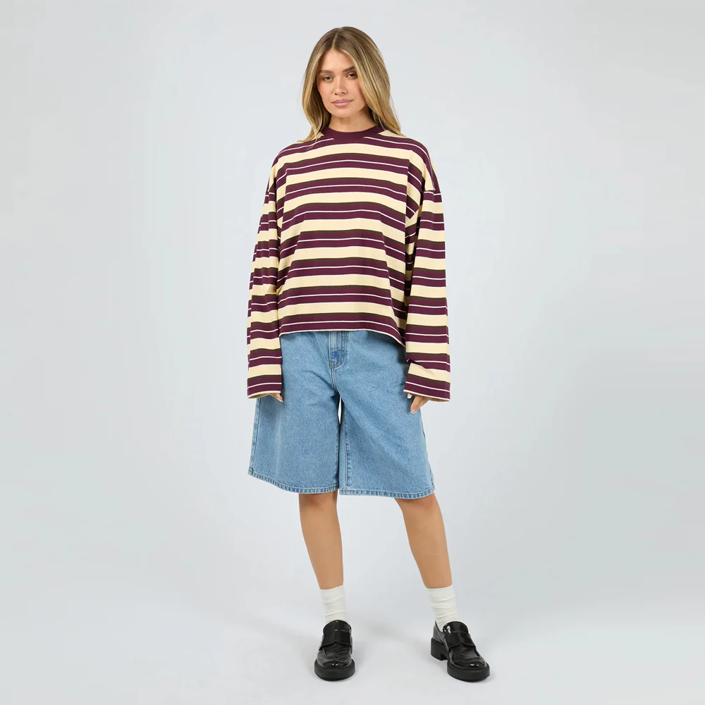 Bettina Top - Yellow Stripe - Image 7
