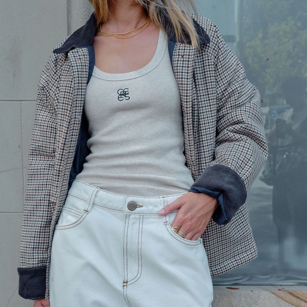 Blair Barn Jacket - Check - Image 4