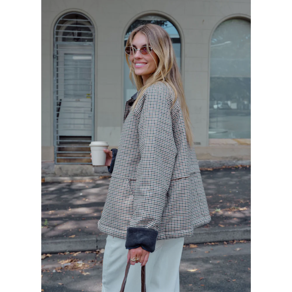 Blair Barn Jacket - Check - Image 5