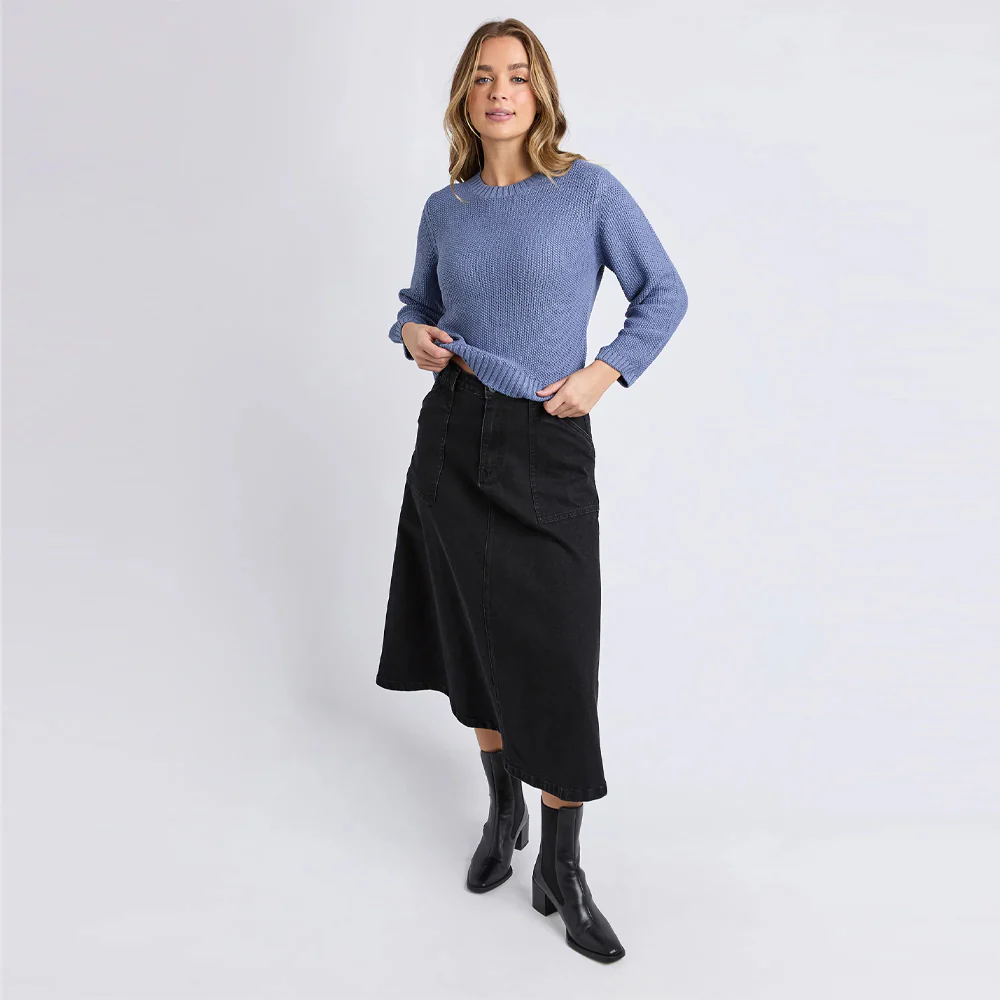Blair Long Sleeve Knit - Country Blue - Image 2