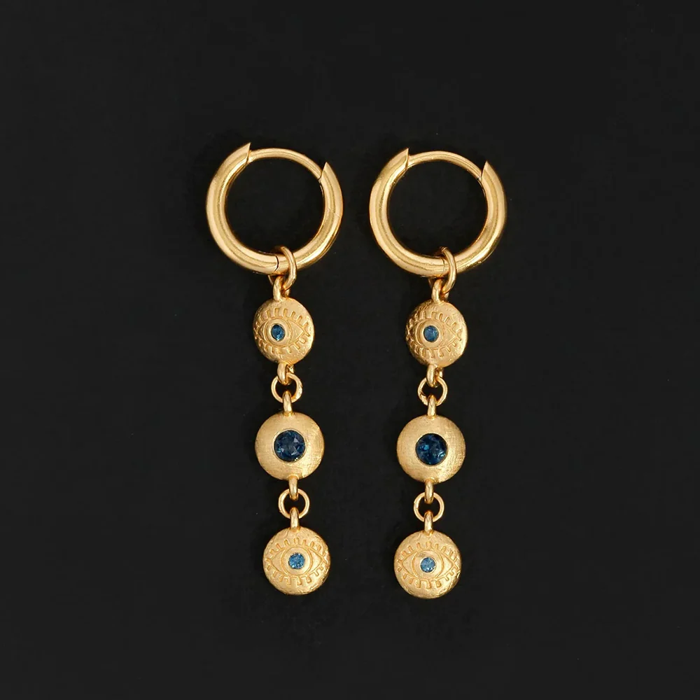 Blessing Earrings Gold - Image 4