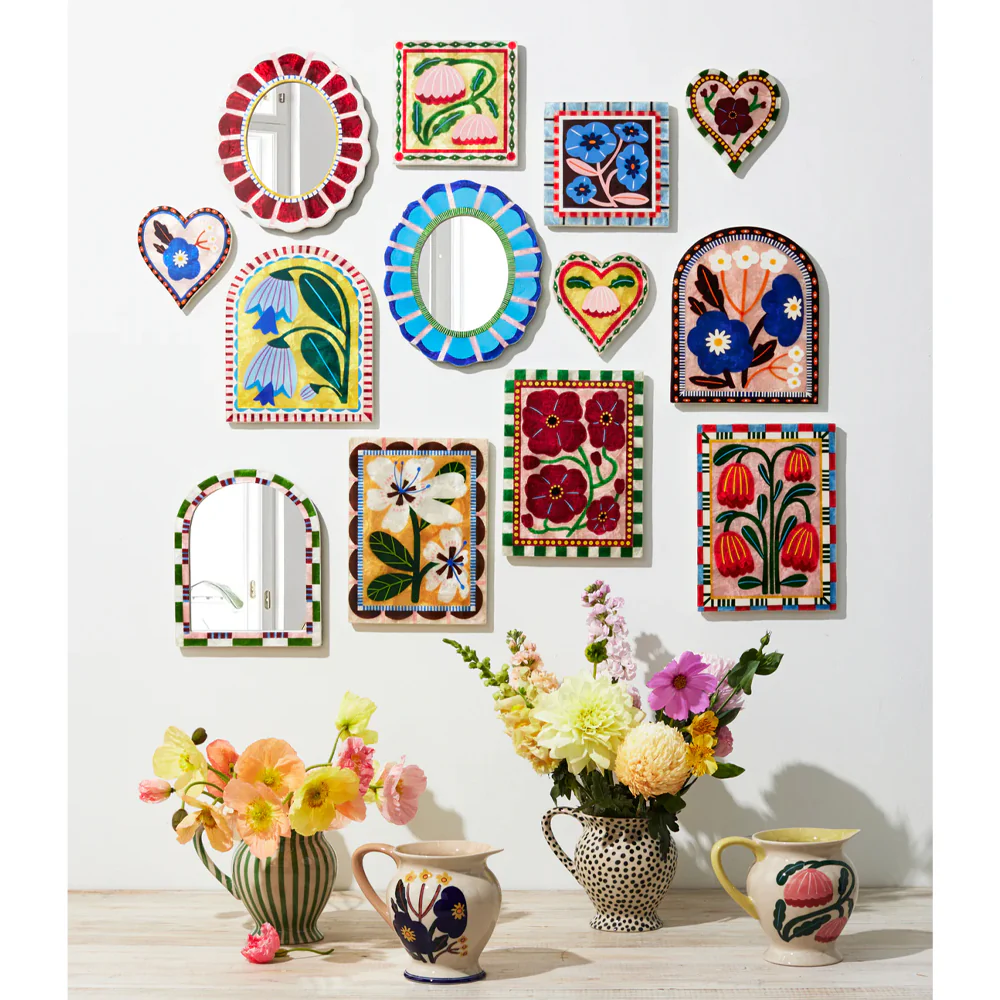 Bloom Nouveau Pink Arch Wall Tile - Image 2