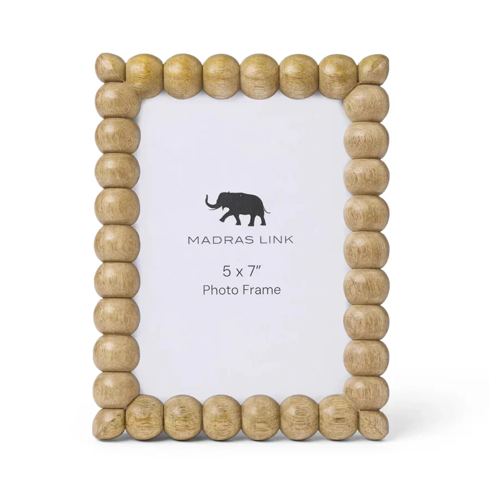 Bobbin Natural Photo Frame 5x7"