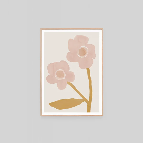 Bold Blooms Mustard