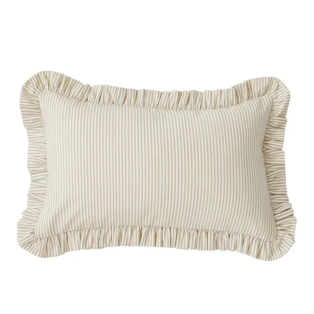 Bonny Cushion 30 x 50cm Taupe/Ivory