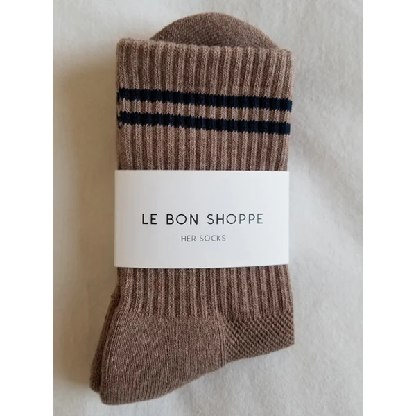 Boyfriend Socks - Cocoa - Image 3