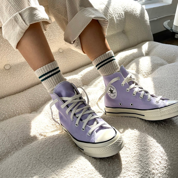 Boyfriend Socks - Oatmeal - Image 2