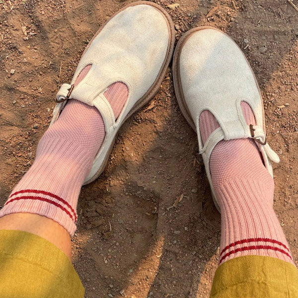 Boyfriend Socks - Vintage Pink - Image 3