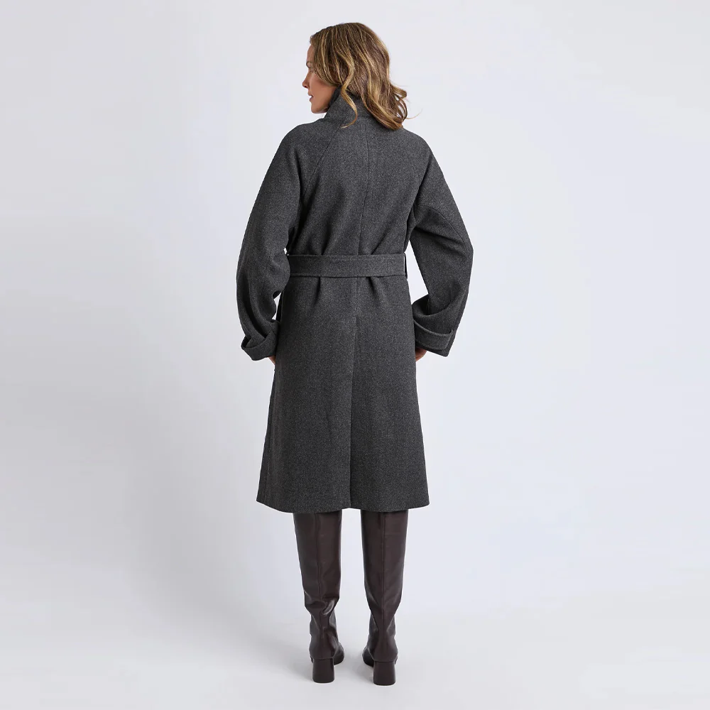 Caroline Coat - Grey Marle - Image 6