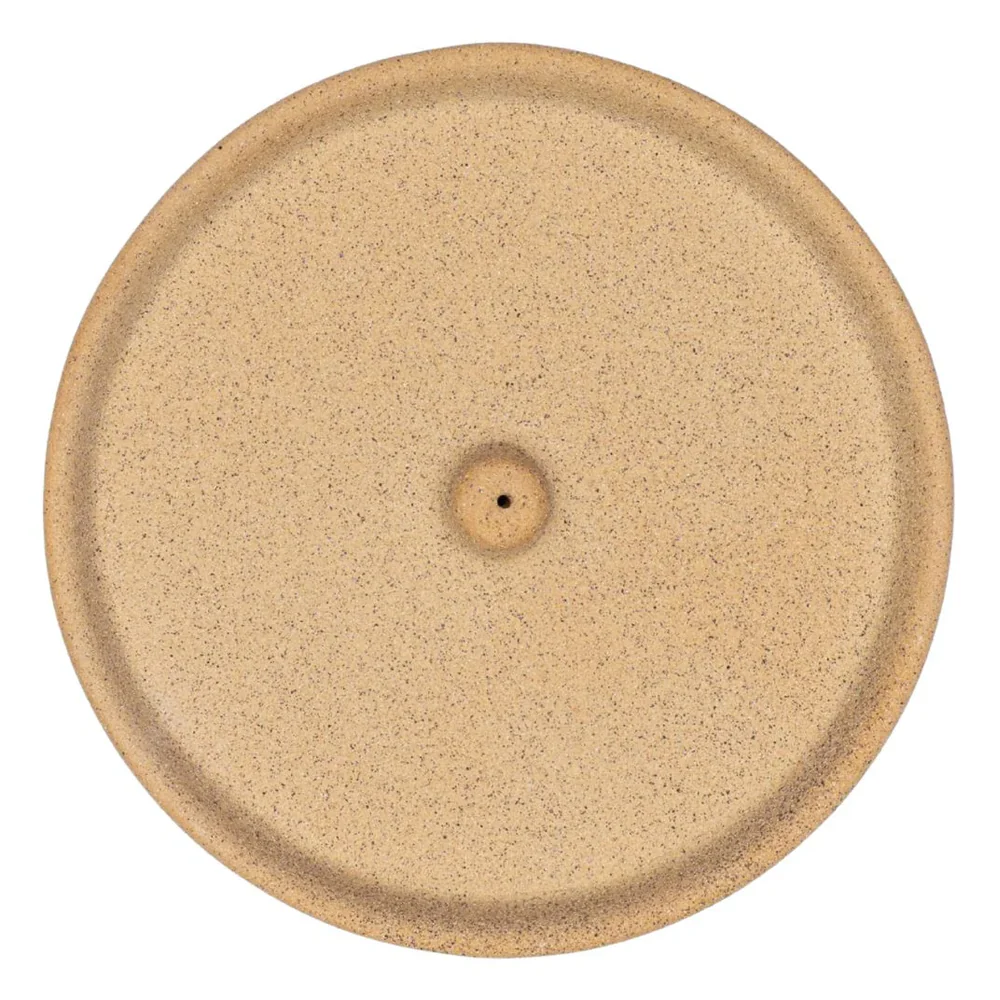 Ceramic Incense Holder - Sand