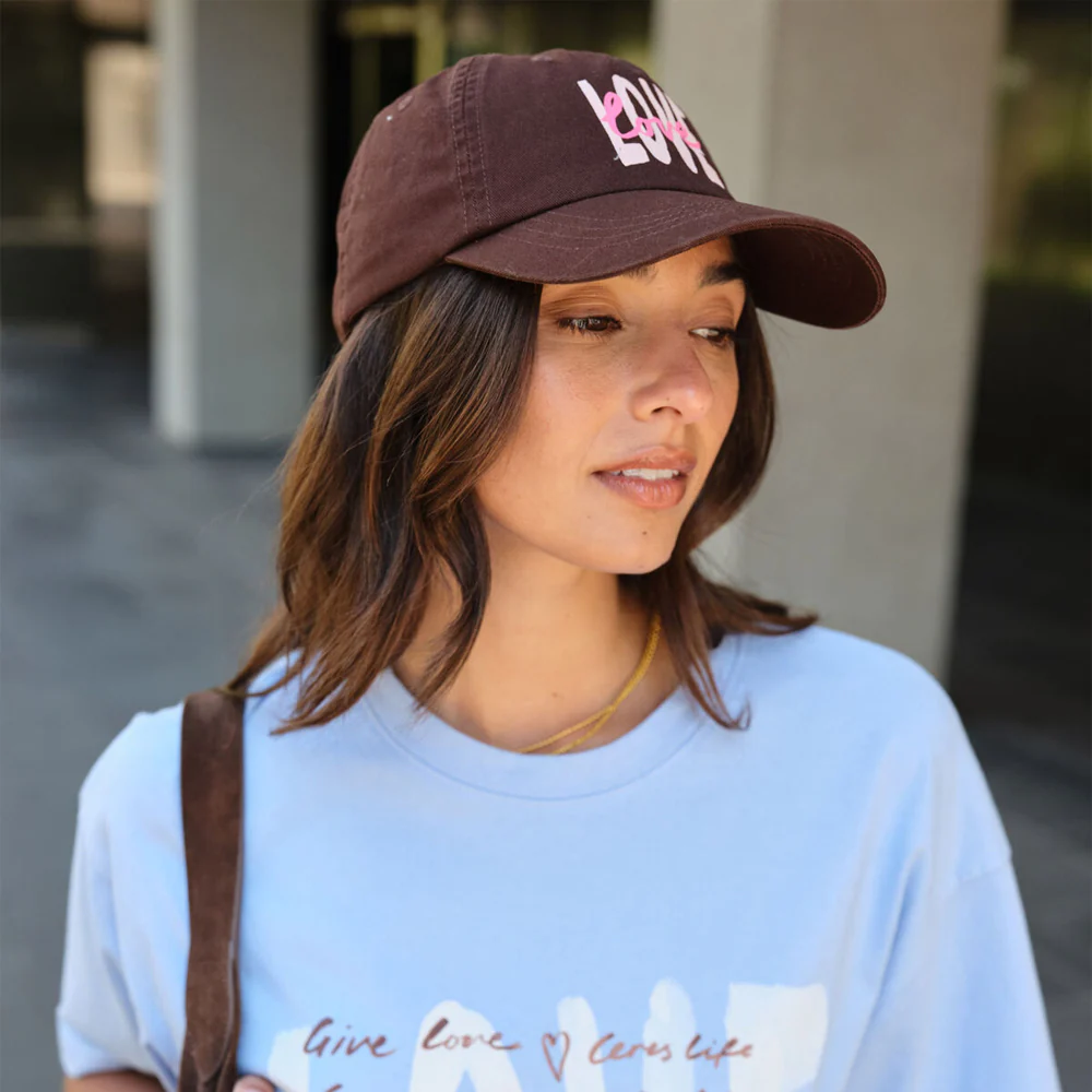 Ceres Life X BHF Love Cap - Chocolate + Coral - Image 2