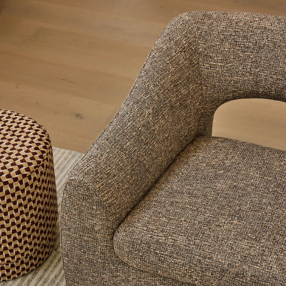 Clark Stool - Brown/Mustard - Image 3
