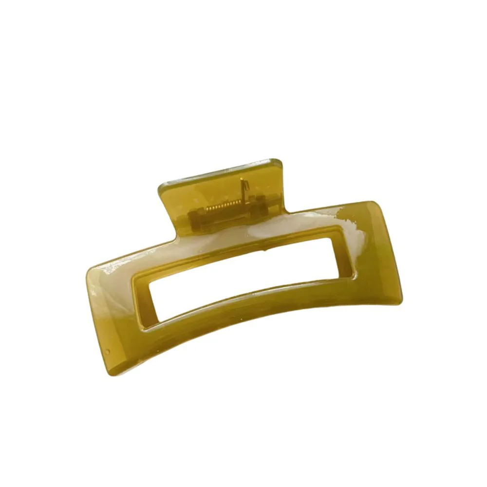 Clear Moss Maxi Hair Clip