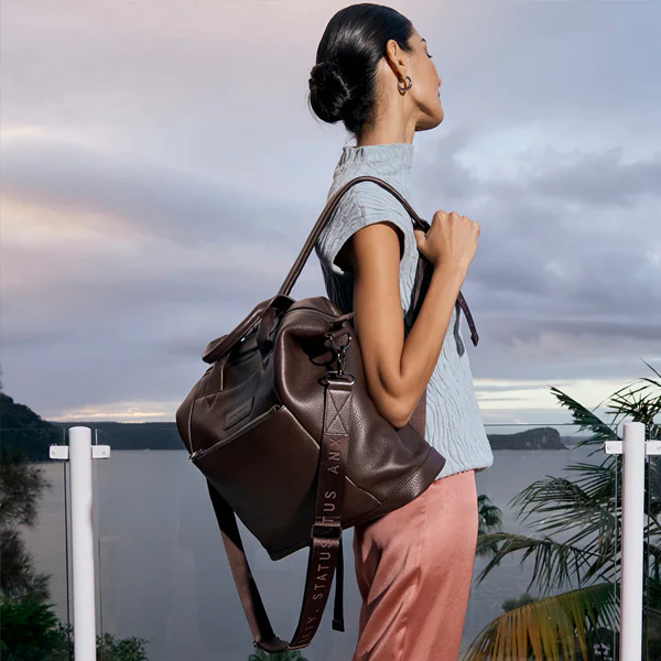 Comes In Waves Bag - Cocoa - Image 2