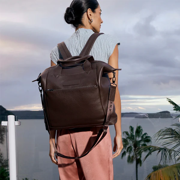 Comes In Waves Bag - Cocoa - Image 6