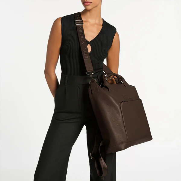 Comes In Waves Bag - Cocoa - Image 8