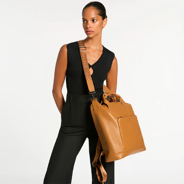 Comes In Waves Bag - Tan - Image 3
