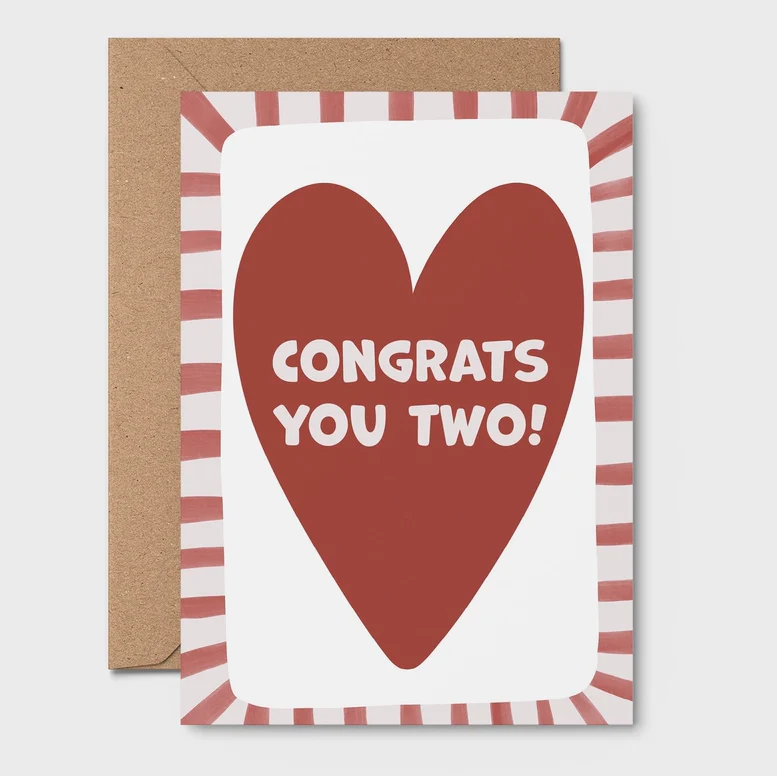 Congrats You Two Card