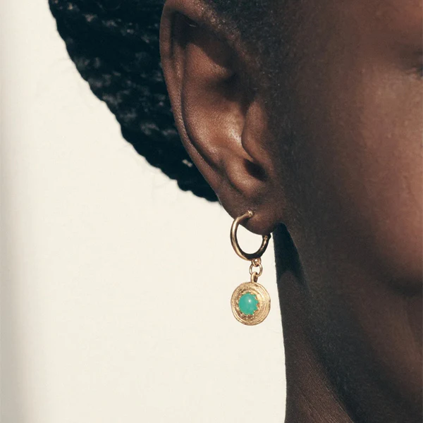Cora Earrings - Gold - Image 4