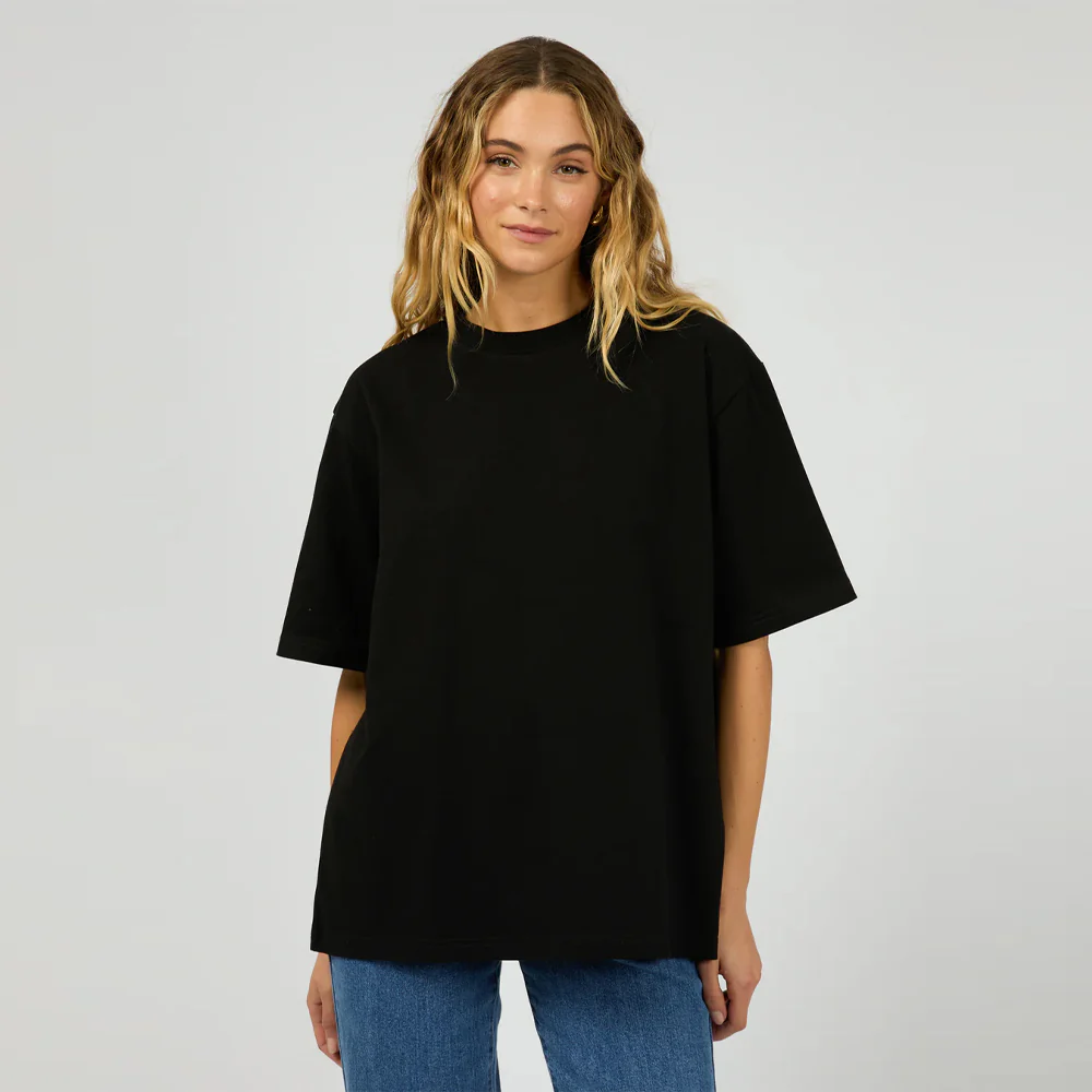 Core Oversized Tee - Black