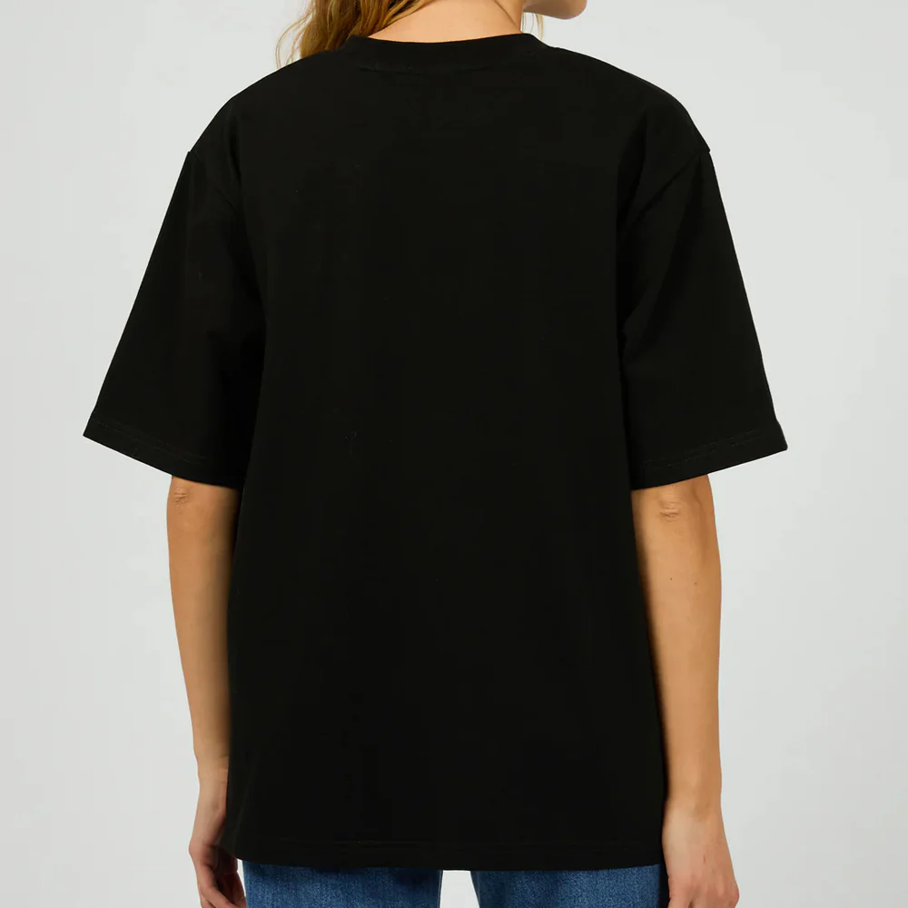 Core Oversized Tee - Black - Image 5