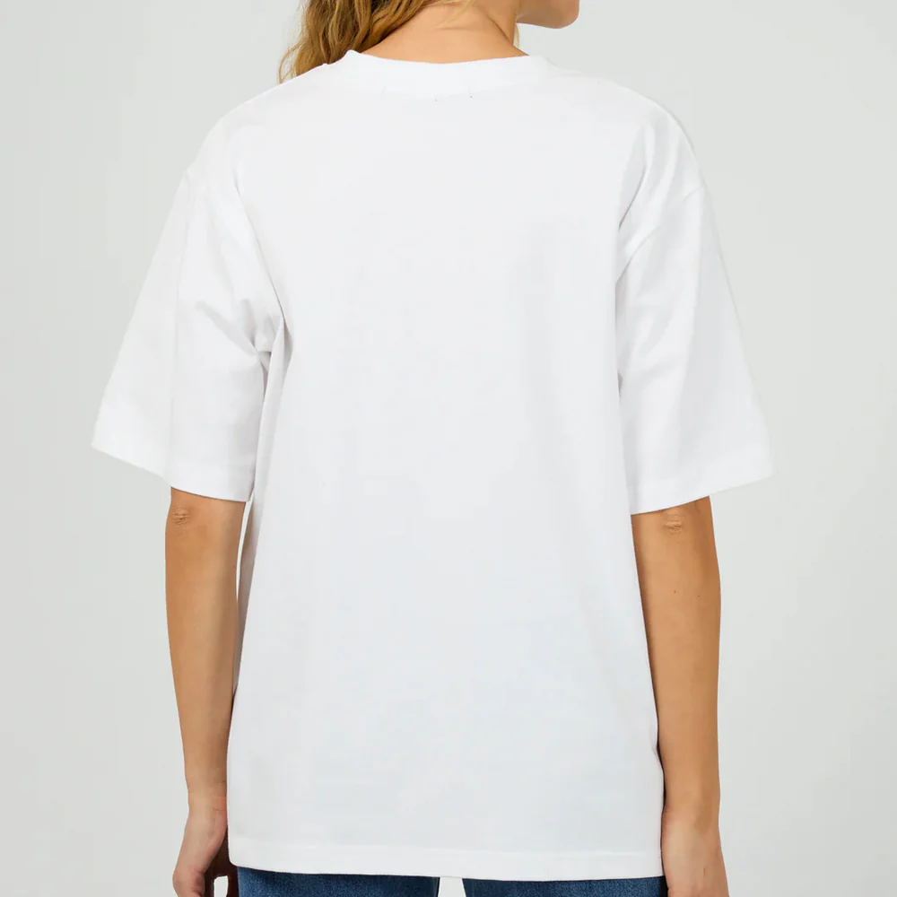 Core Oversized Tee - White - Image 5