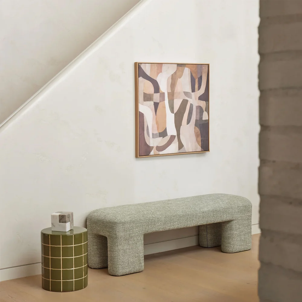 Cyra Bench Seat - Light Green - Image 2