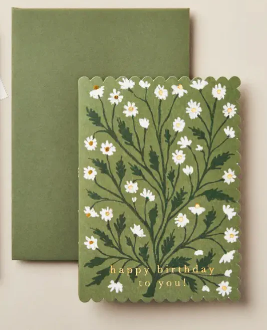Daisy Birthday Card