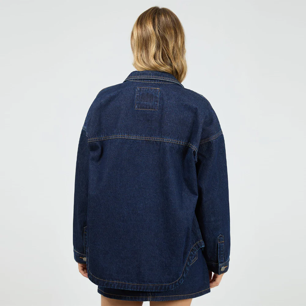 Dale Shacket - Indigo - Image 6