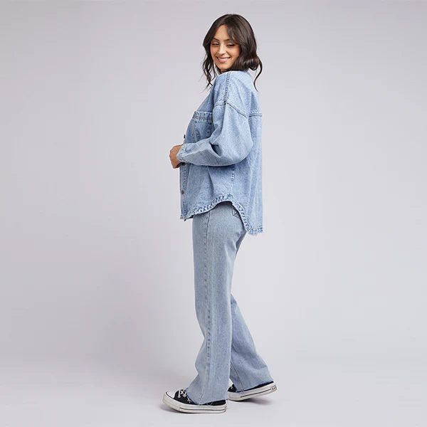 Dale Shacket - Light Blue - Image 5