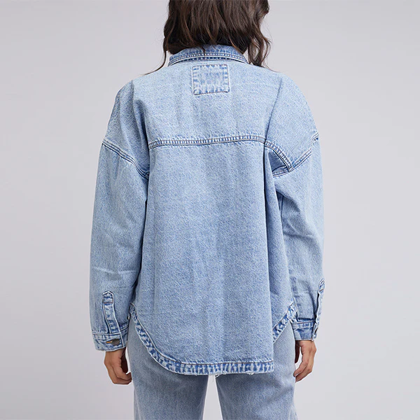 Dale Shacket - Light Blue - Image 6