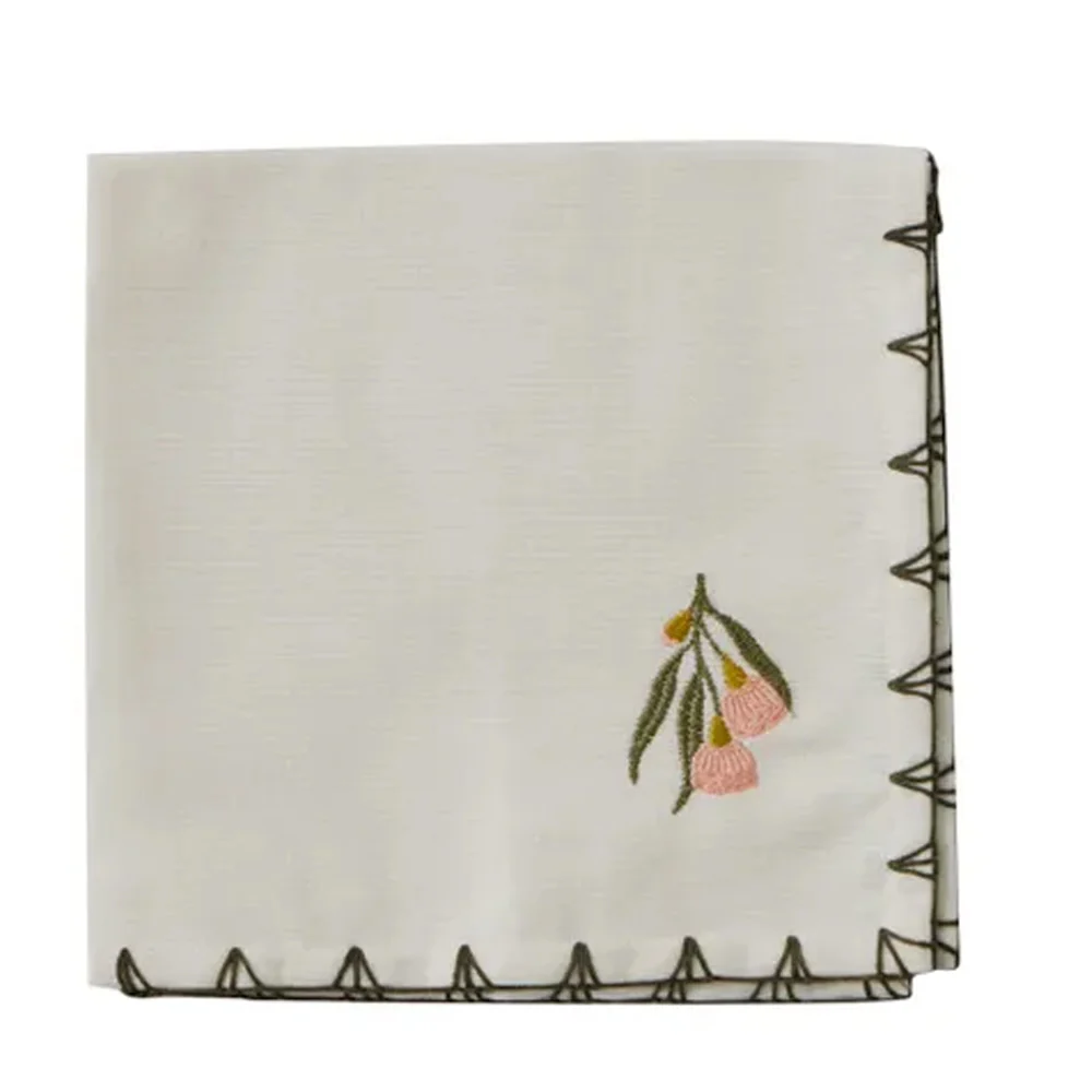 Daphne Set/4 Embroidered Napkins - Image 3