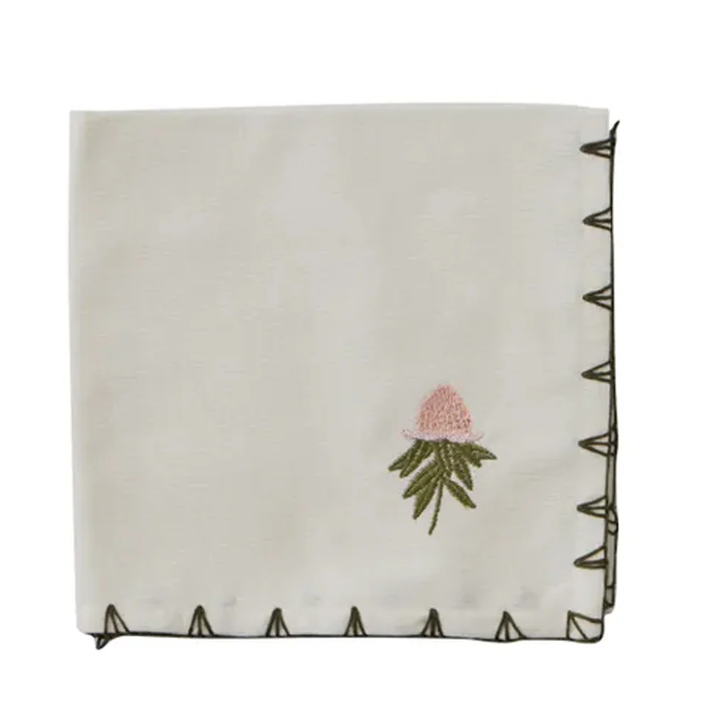 Daphne Set/4 Embroidered Napkins - Image 5